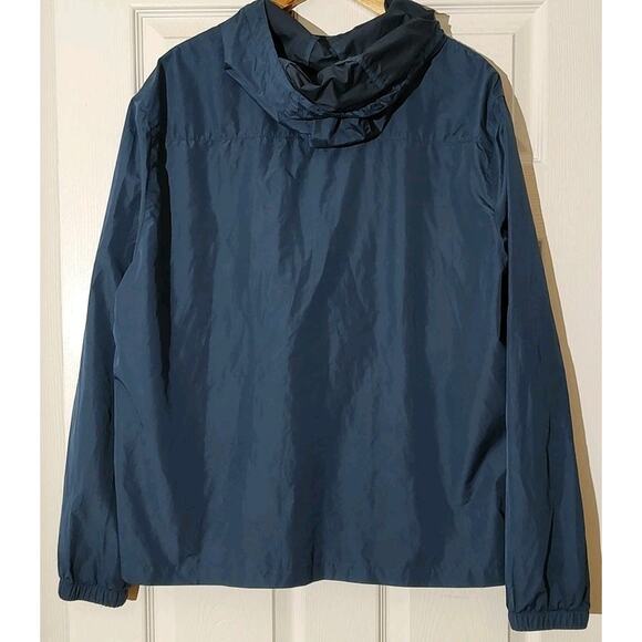 Men's SCOTTeVEST Pack Windbreaker TEC Blue Jacket Packable Repellent - XL - Picture 2 of 8